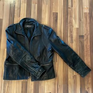 Real leather jacket XL